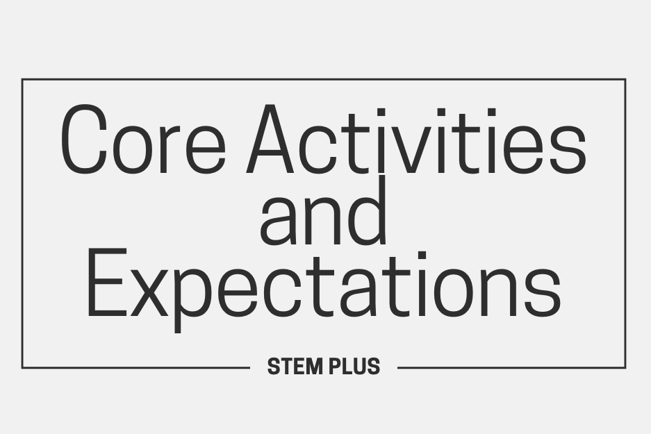 core activities and expectations
