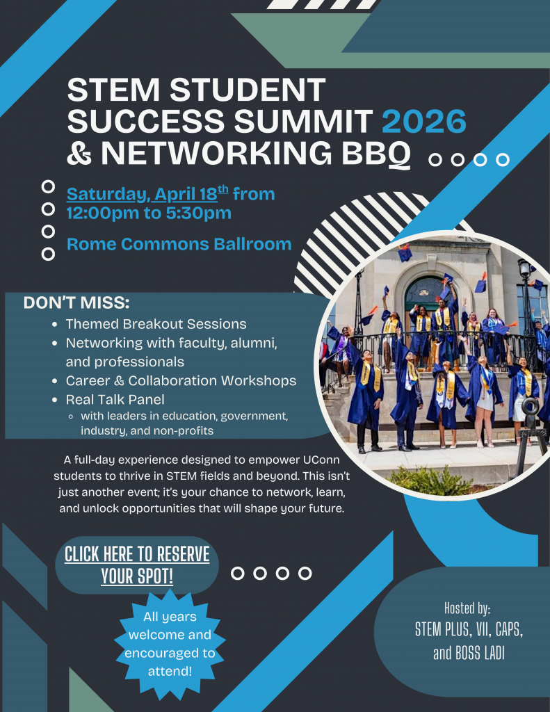 STEM Student Success Summit Flyer April 18, 2026